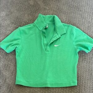 Nike Kids Polo Shirt in Bright Green